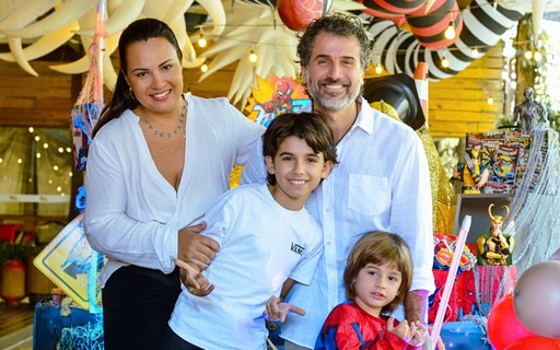 Eriberto Leão celebra 5 anos do filho, Gael, em festa com presença de famosos