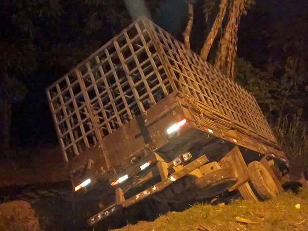 Suspeitos roubaram caminhão com cavalo e um suspeito foi preso em Cuiabá. (Foto: Rotam/Divulgação)