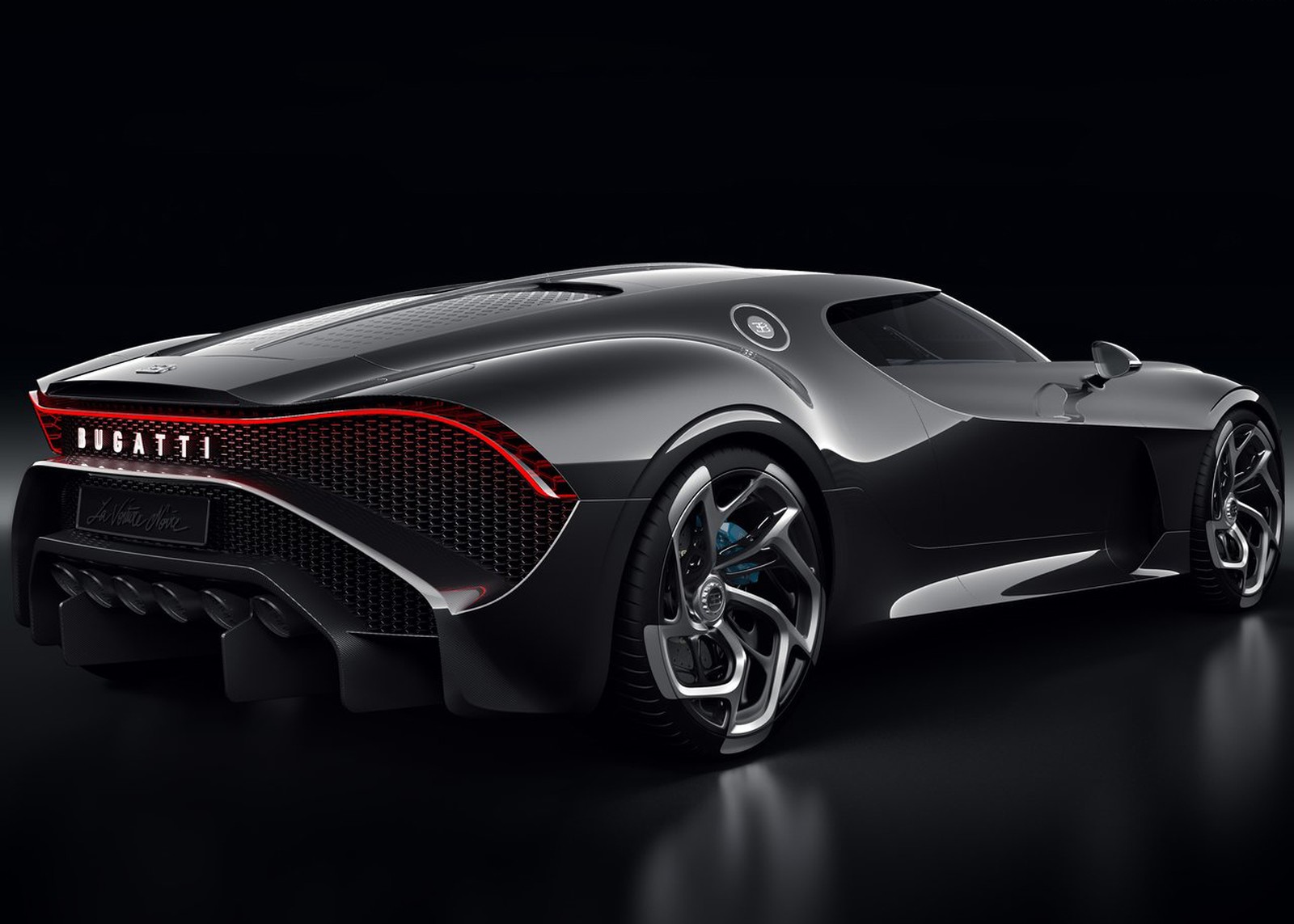 Bugatti La Voiture Noire — Foto: Divulgação/Bugatti