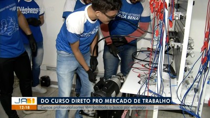 Cursos profissionalizantes têm facilitado a busca por novo emprego