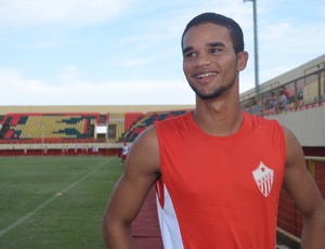 lateral-direito Pedro Henrique, do Rio Branco-AC (Foto: Nathacha Albuquerque)