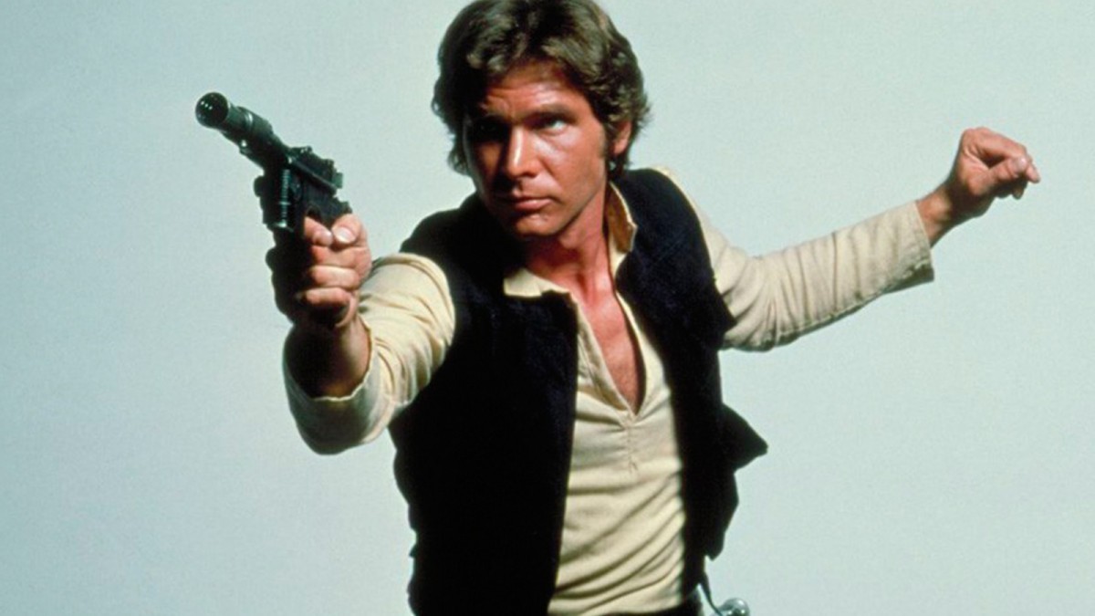 Harrison Ford com Han Solo (Foto: Divulgação)