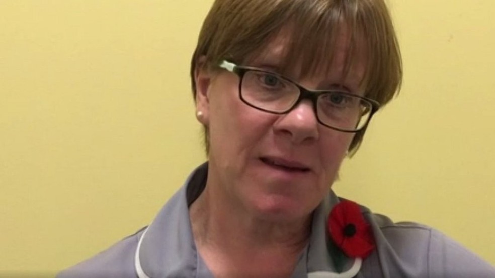 Nem sempre os pacientes têm medo de morrer, diz a enfermeira Massey (Foto: BBC)