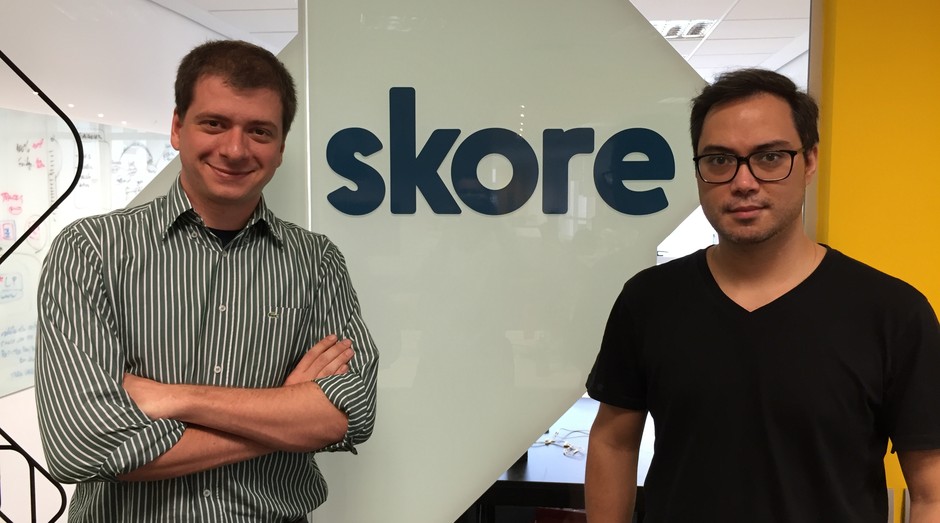 Luis Novo e Ricardo Katayama, os criadores da plataforma colaborativa de treinamento Skore (Foto: Divulgação)