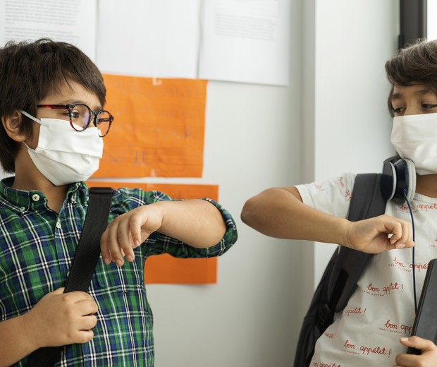 Volta as aulas na pandemia (Foto: Getty)