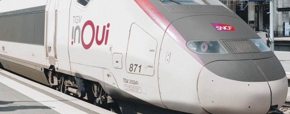 Trem de alta velocidade francês — Foto: site SNCF