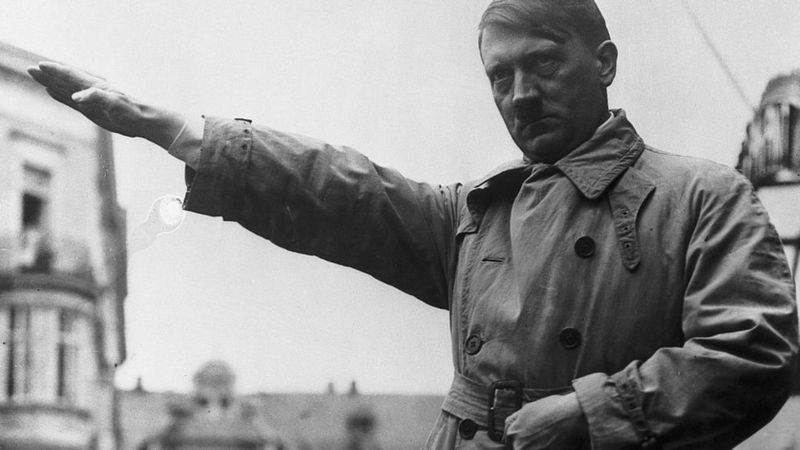 Hitler não estava particularmente interessado nas ideias de Lenard e Stark (Foto: Getty via BBC News Brasil )