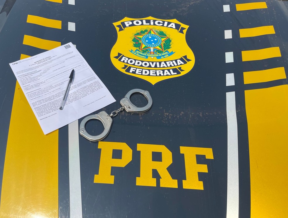Mandado de prisão foi expedido pela Vara Criminal de Itaituba — Foto: PRF / Divulgação