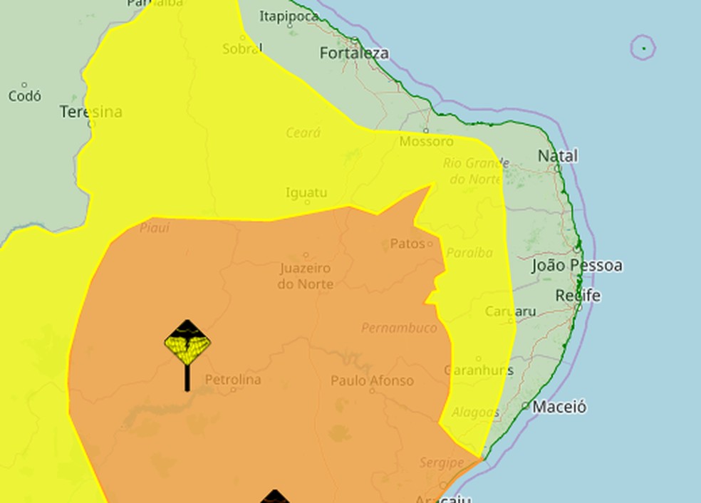 Inmet Emite Alertas De Chuvas Intensas Para 161 Cidades Da Paraiba Paraiba G1