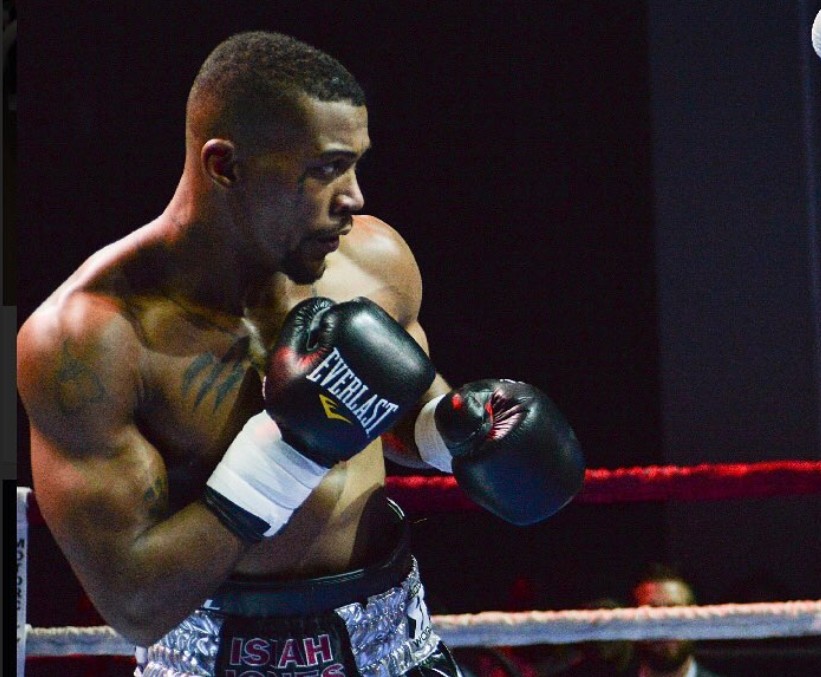 O boxeador Isiah Jones (Foto: Reprodução/Instagram)
