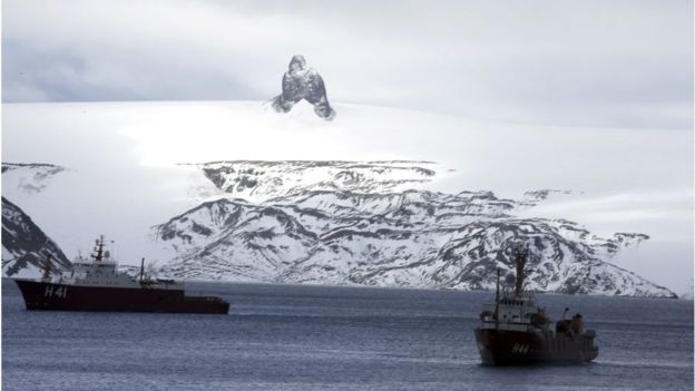 90% do território da Antártida é coberto de gelo (Foto: ALAN ARRAIS/NBR/AGÊNCIA BRASIL)