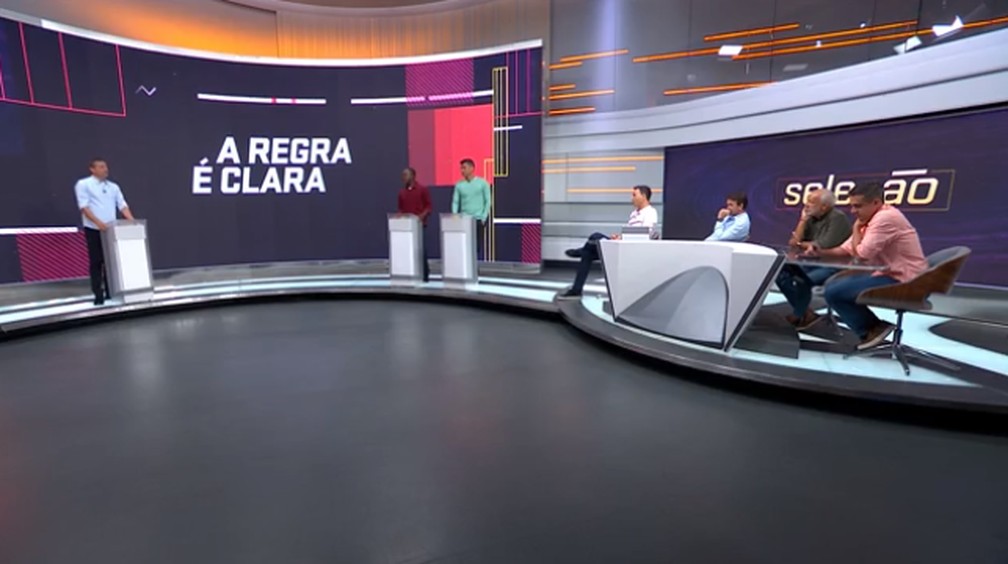 "A Regra É Clara", quadro do Seleção SporTV — Foto: SporTV
