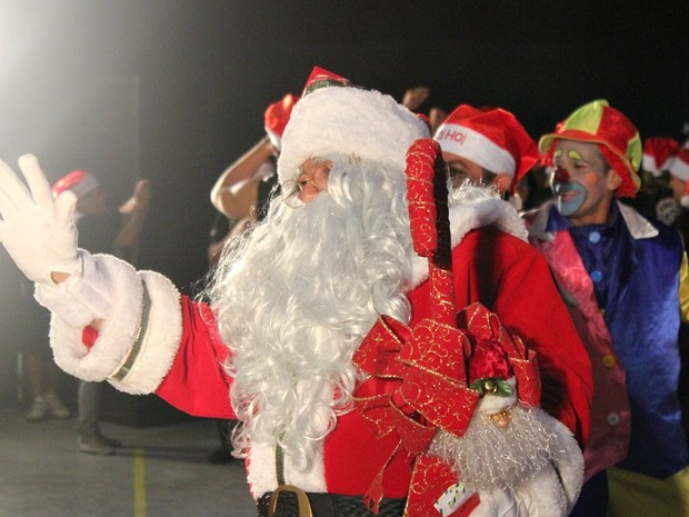 Papai Noel começa a atender as crianças na próxima sexta-feira (9), no 'Mundo Encantado do Papai Noel' (Foto: Marcos Dantas / G1)
