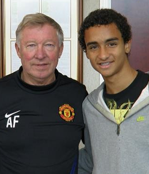Bruno Gomes Ferguson Manchester United (Foto: Divulgação) Bruno Gomes Ferguson Manchester United (Foto: Divulgação)
