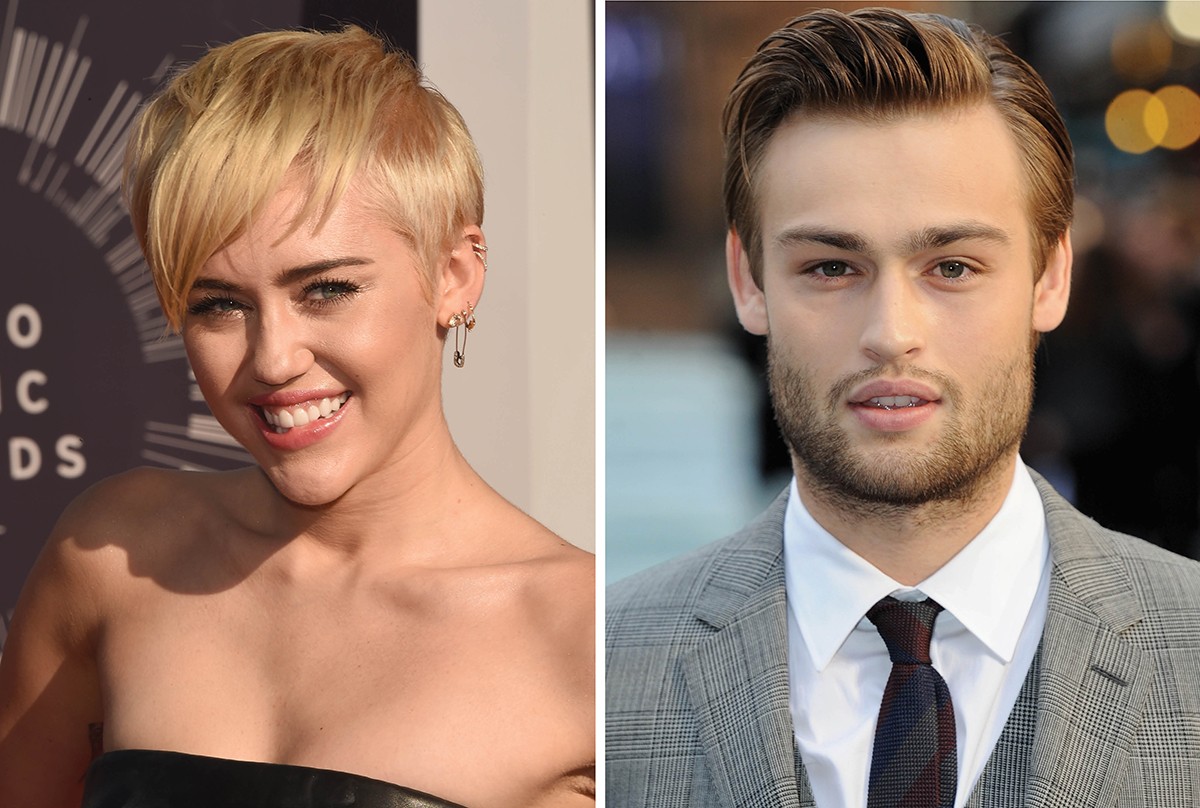 Miley Cyrus e Douglas Booth (Foto: Getty Images)