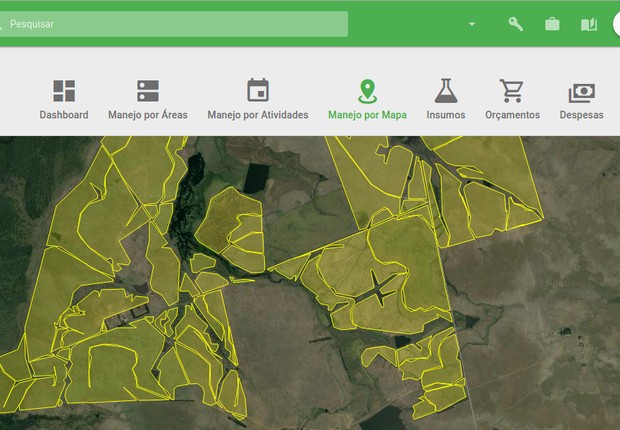 Com monitoramento aéreo, fica mais fácil saber como aproveitar da melhor forma toda a propriedade rural (Foto: Facebook/Aegro)