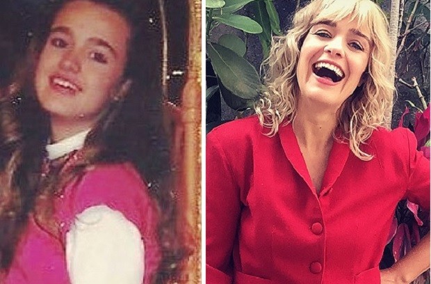 Antes e depois: Karine Carvalho (Foto: Reprodução/Instagram)