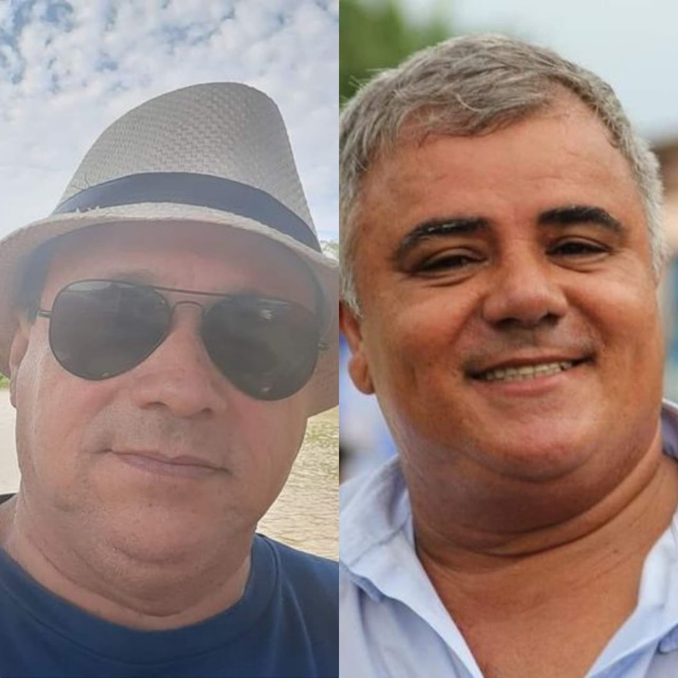 Raimundo Nonato da Silva Lima, o Doca (esquerda) e Carlos Alberto, o Beto (direita)morreram no intervalo de uma semana — Foto: Divulgação