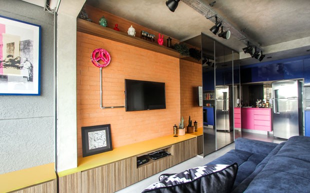 Apartamento loft Brooklin  (Foto: André Laize/divulgação)