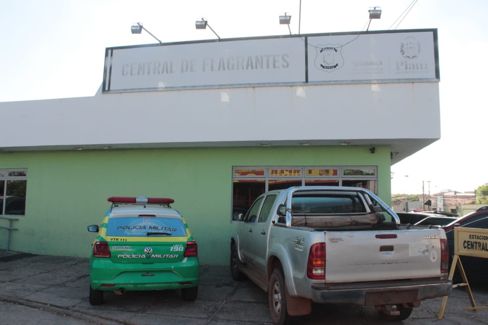 Caso foi registrado na Central de Flagrantes de Teresina — Foto: José Marcelo/G1