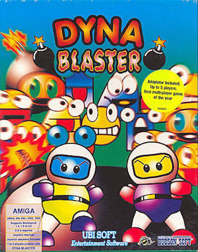 Alguns games da série Bomberman foram lançados na Europa com o nome Dynablaster (Foto: Reprodução/GameFaqs.com)