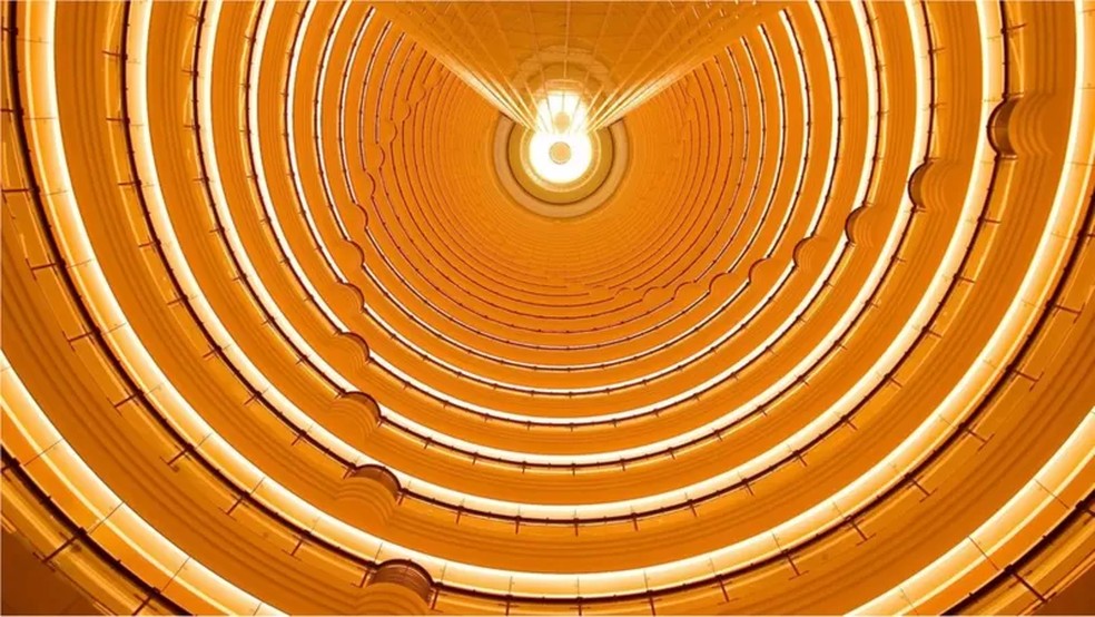 Da era neolítica até a arquitetura mais recente dos arranha-céus, a espiral infinita é um símbolo misterioso, que vem influenciando artistas, pensadores e designers há milênios — Foto: Getty Images via BBC