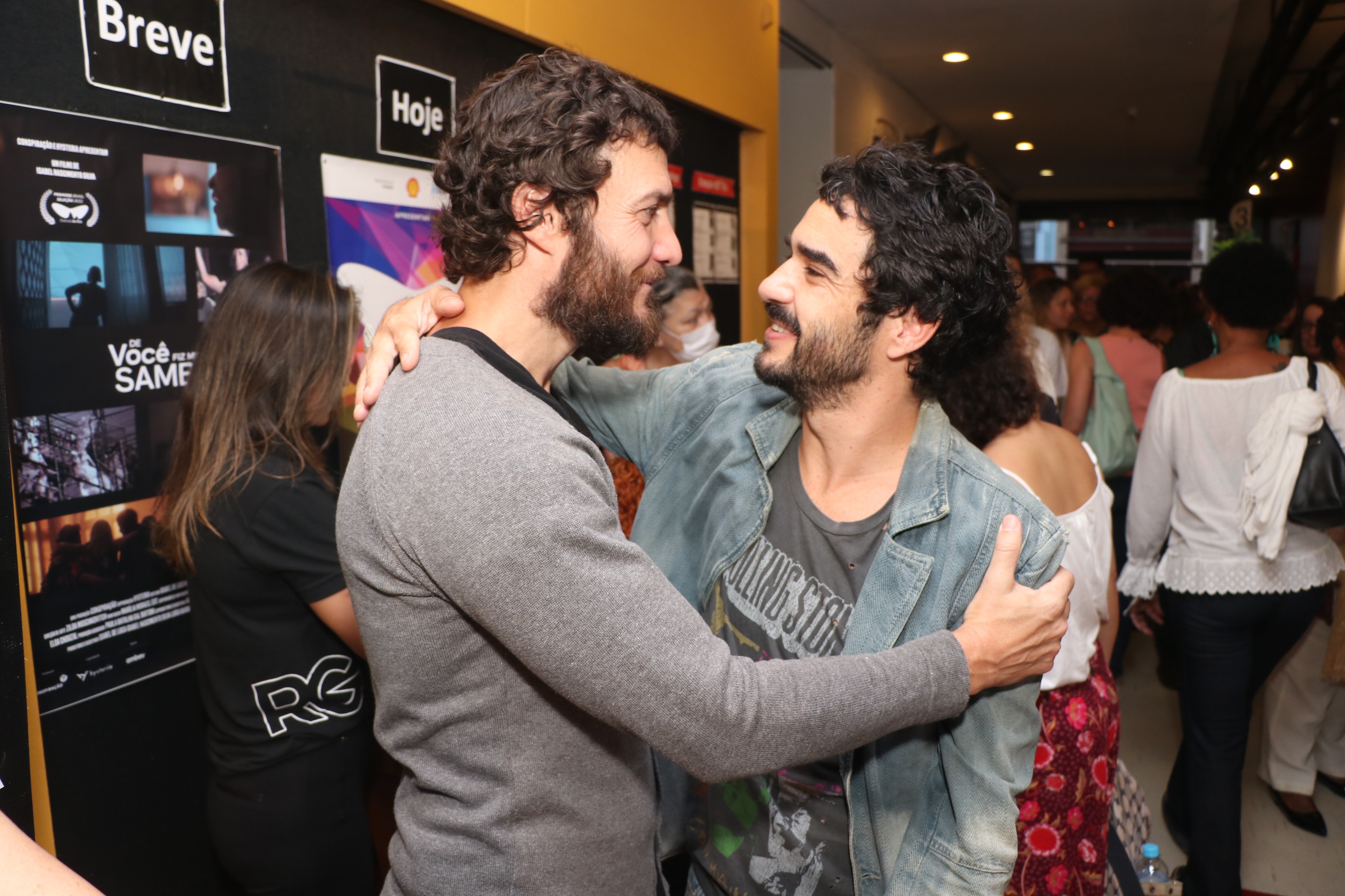 Caio Blat e Gabriel Braga Nunes (Foto: AgNews)