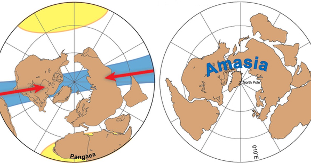 Próximo supercontinente pode se formar quando Oceano Pacífico desaparecer