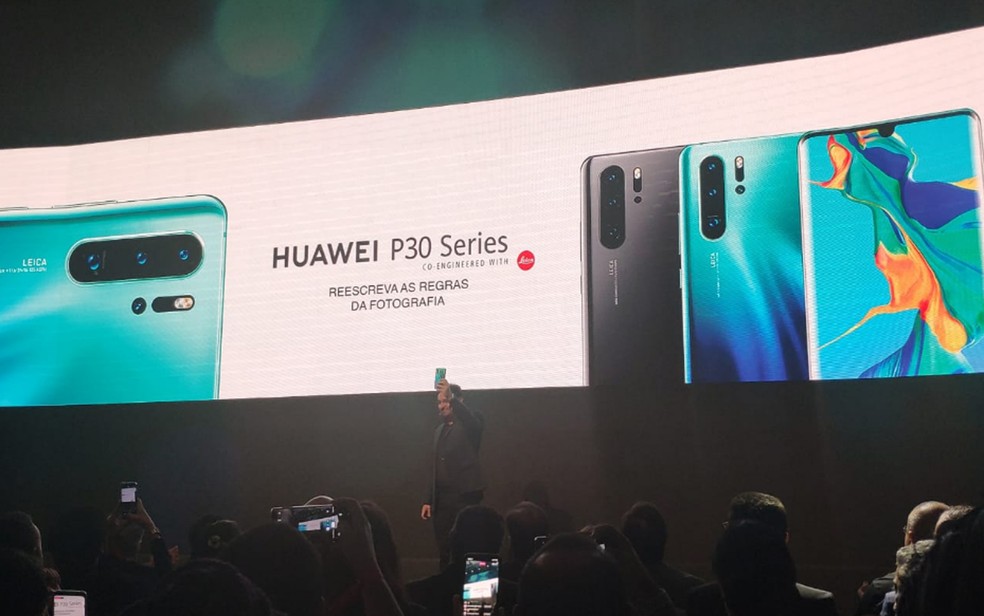 Huawei P30 é lançado no Brasil — Foto: André Paixão/G1