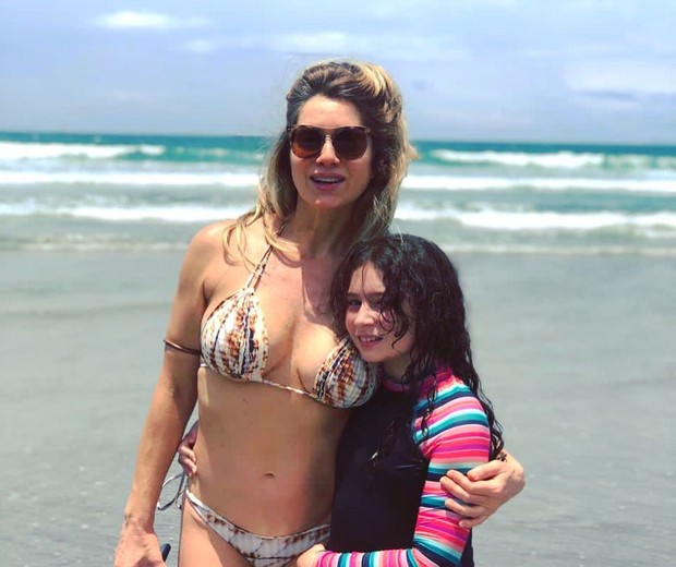 Leticia Spiller e a filha Stella (Foto: Reprodução/Instagram)