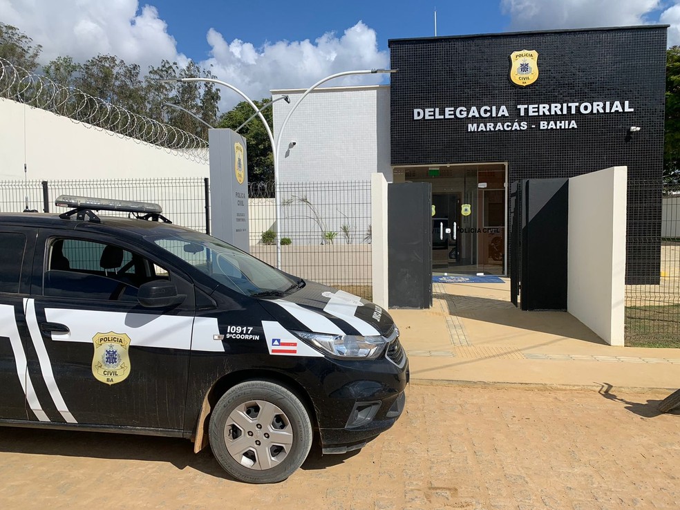 Delegacia de Maracás, no sudoeste da Bahia — Foto: Divulgação/Polícia Civil