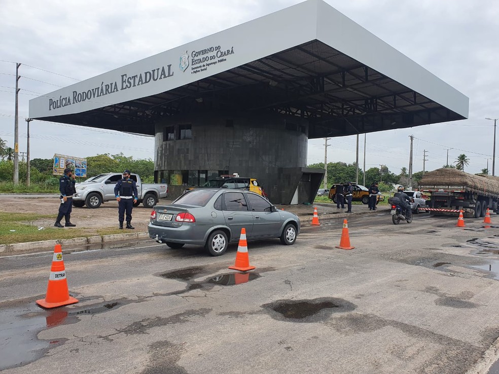 A fiscalização é executada em 28 postos fixos espalhados no Ceará. — Foto: Kilivia Muniz/Sistema Verdes Mares