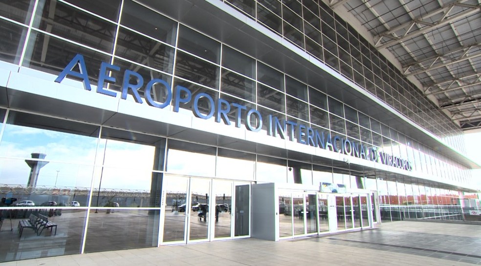 Aeroporto Internacional de Viracopos, em Campinas — Foto: Reprodução/EPTV