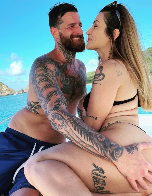 Cleo Pires e o marido (Foto: Reprodução/Instagram)