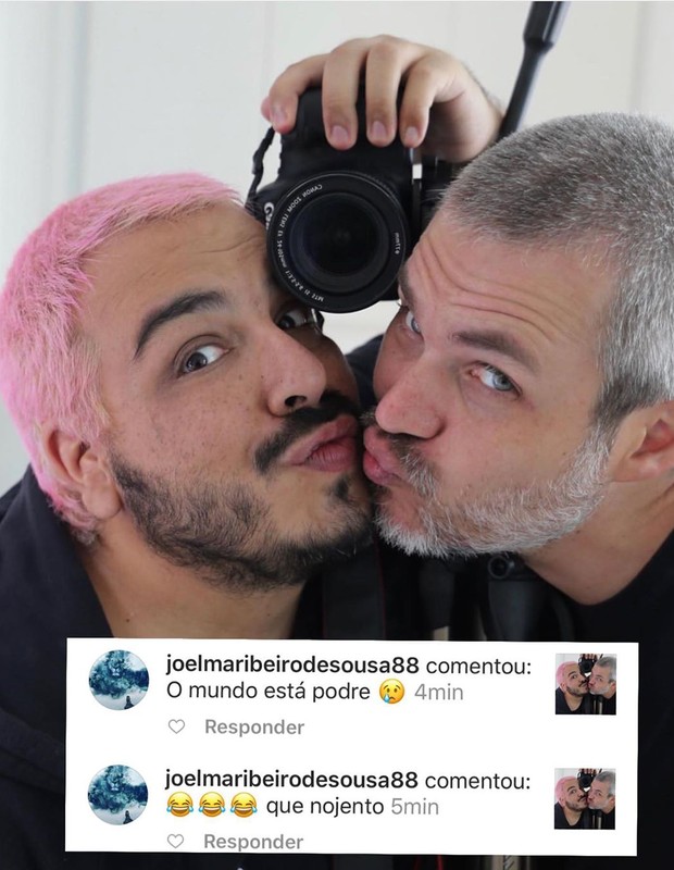 Luis Lobianco e Lúcio Zandonadi (Foto: Reprodução/Instagram)