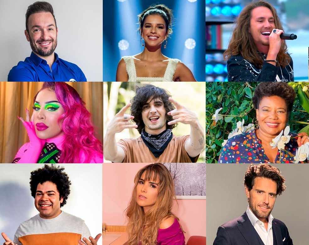Os participantes da nova temporada do Show dos Famosos  (Foto: Divulgação / TV Globo)