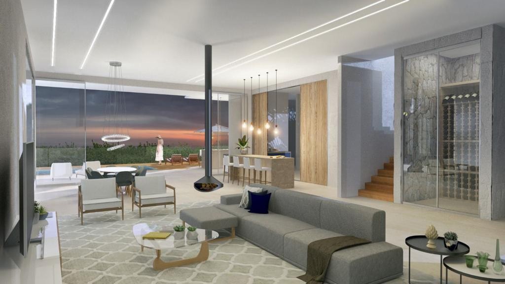 Ex-BBBs Aline Gotschalg e Fernando Medeiros constróem mansão de 600 m² em Alphaville (Foto: Arquivo Pessoal)