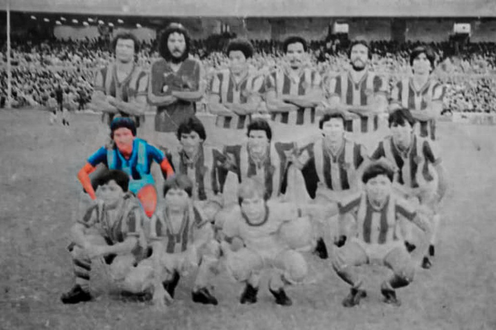 Evandro fez parte de grandes equipes formadas pelo Paysandu — Foto: Reprodução/Site oficial do Paysandu