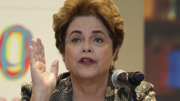 A ex-presidente Dilma Rousseff participa de evento no México (Foto: Miguel Tovar/LatinContent/Getty Images)