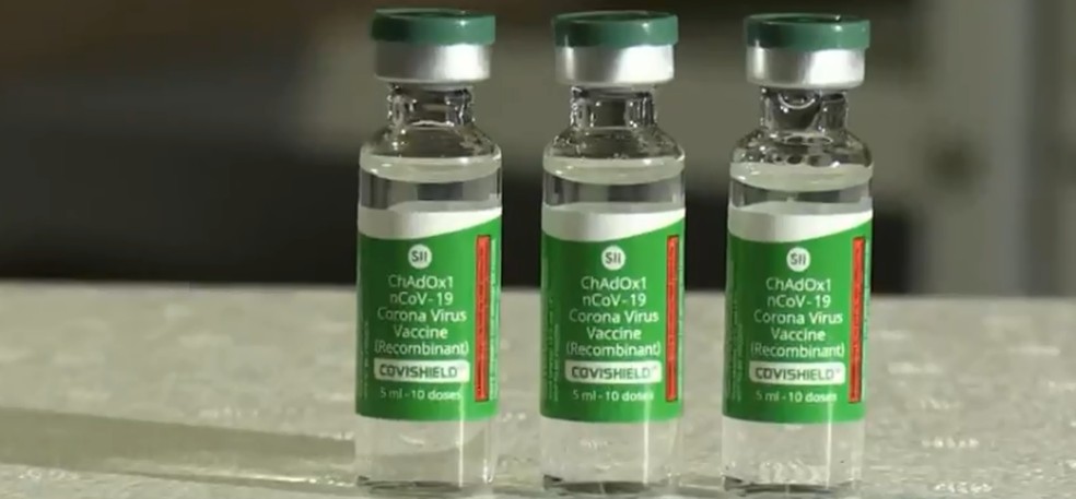 Vacina Astrazeneca contra a Covid-19 — Foto: Reprodução/RPC 