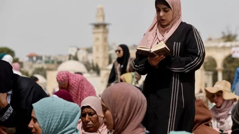 Esplanada das Mesquitas é terceiro local mais sagrado do mundo para o islã (Foto: Reuters via BBC News Brasil)