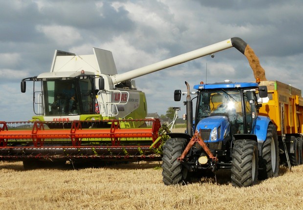 Máquina agrícola (Foto: Pexels)