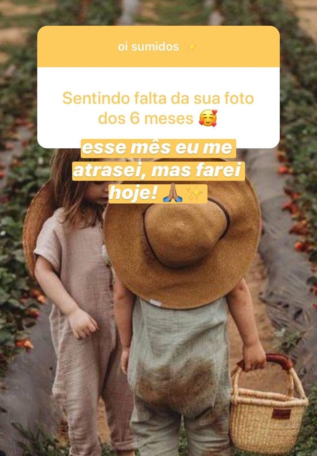 Carol Dias fala sobre a gestação e dá apelidos pra filha (Foto: Reprodução/Instagram)