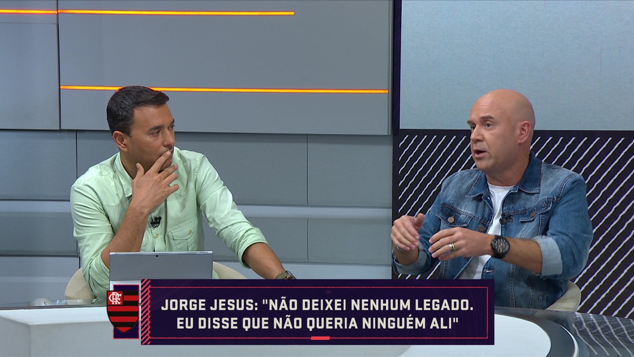 'Eu duvido', diz Jader Rocha sobre Jorge Jesus repetir o trabalho de 2019
