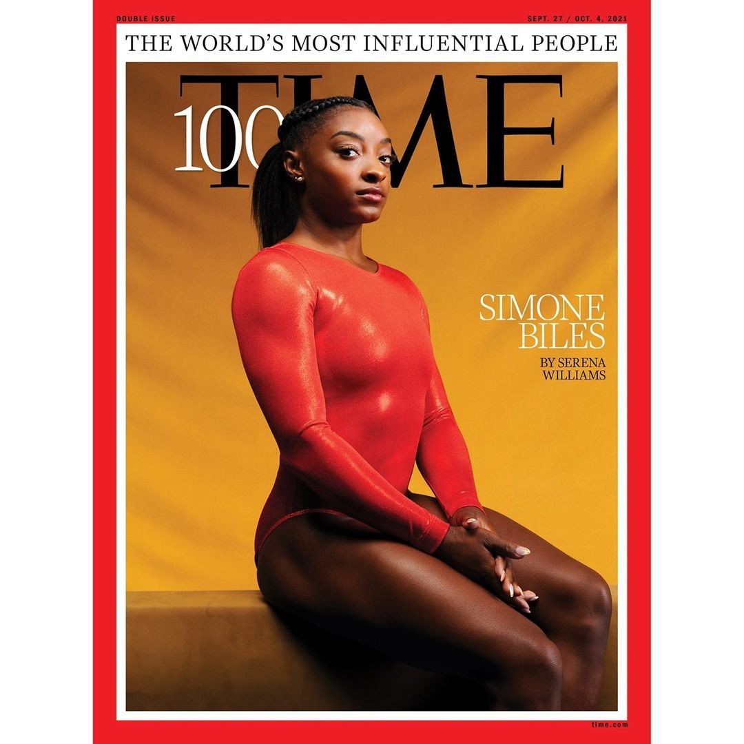 Capa da revista Time com a lista das 100 pessoas mais influentes de 2021 (Foto: Reprodução)