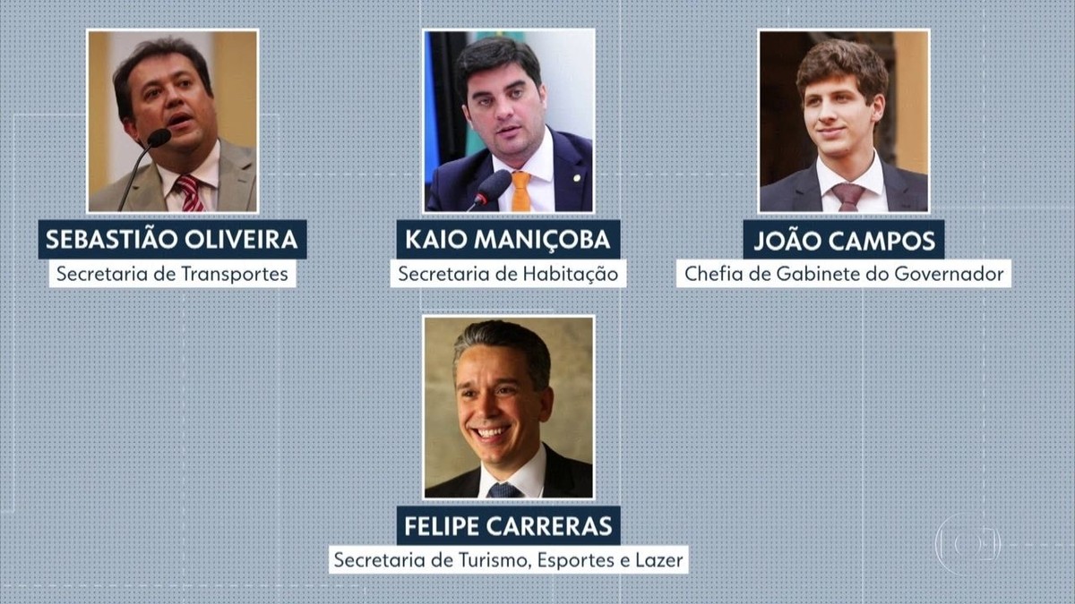 Sete Secretários São Exonerados Do Governo De Pernambuco Pernambuco G1 