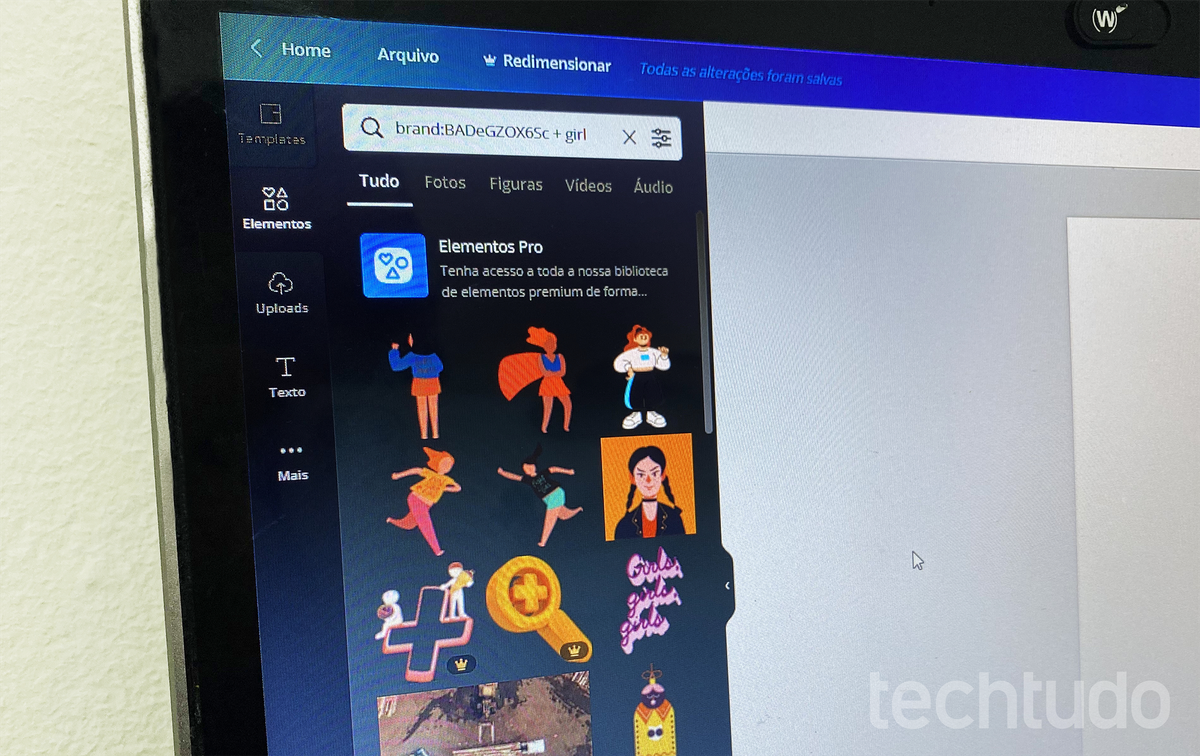 Como encontrar elementos do Canva? Dicas ajudam a achar ícones escondidos