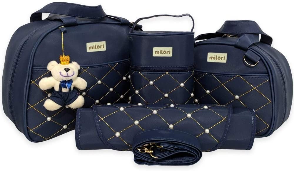 Milori Baby coleção Pérola oferece duas bolsas maternidade para acomodar os itens do bebê (Foto: Reprodução/Amazon)