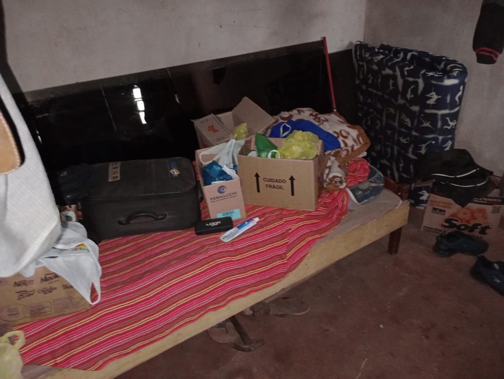 Trabalhadores são resgatados em situação análoga à escravidão — Foto: MTE