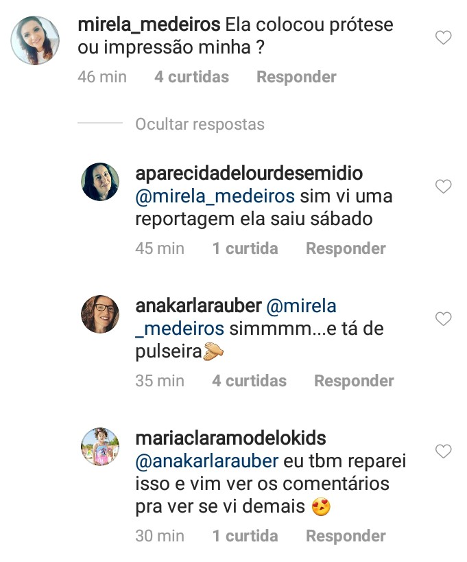Fãs elogiam Maiara (Foto: Reprodução / Instagram)